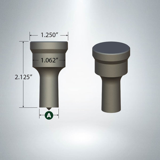 F16/F55 Round Ironworker Punch & Die Set by Cleveland Punch