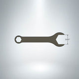 2" Hex Punch Nut Wrench for Ironworkers