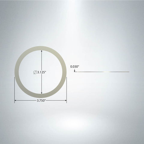 3-3/4" O.D. x .030" Die Shim