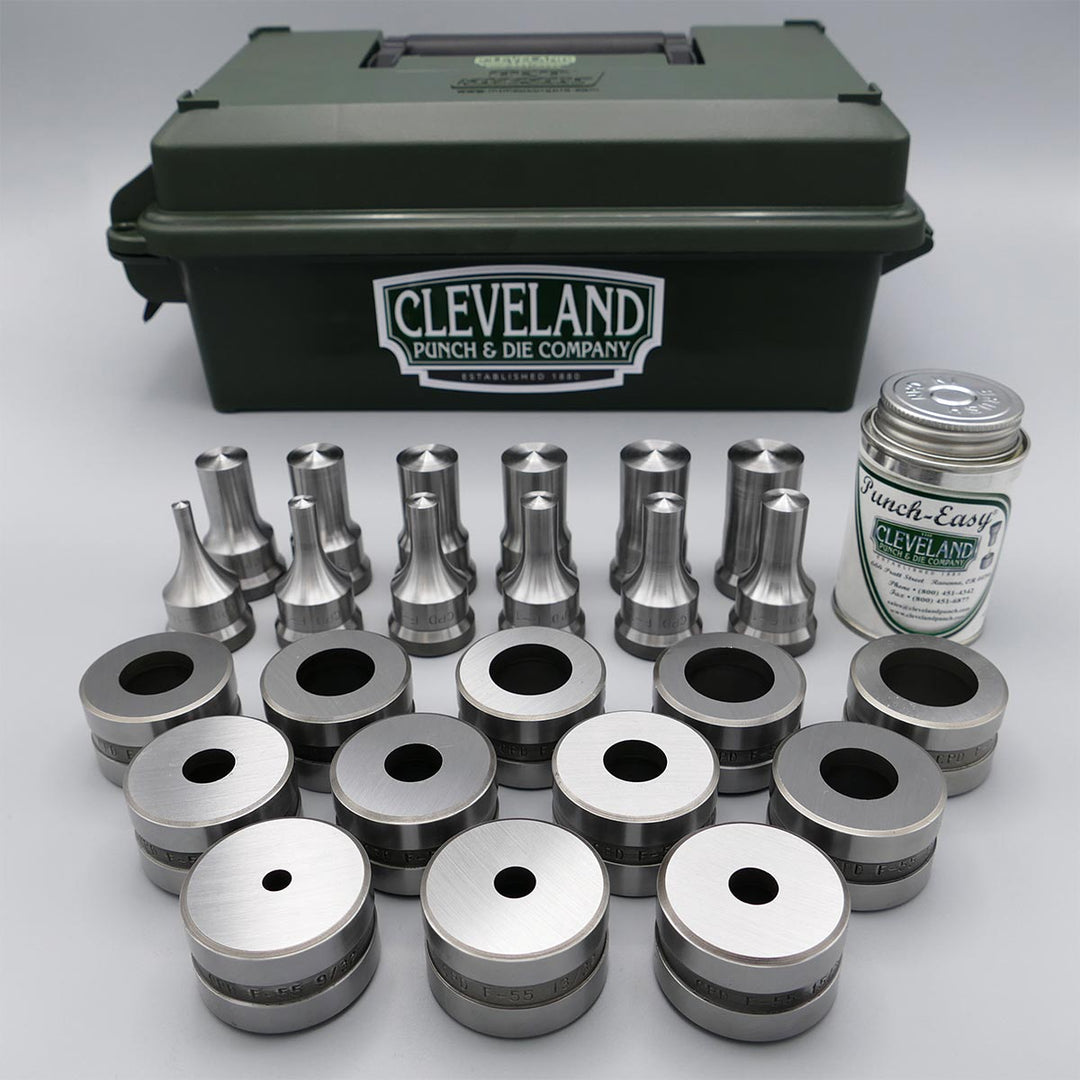 PRGRTUNE 02CB スチールファイバーi95S 5番〜P 6本セット DH/JB Round Punch & Die Set | Piranha Ironworkers | In Stock