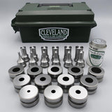 F16/F55 Round Ironworker Punch & Die Set - 12 Pack