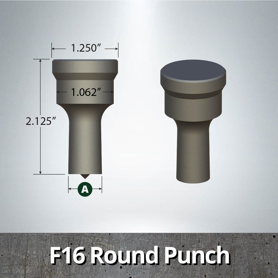 チェーンフレイル、梢子棍 F16/F59 Punch & Die Set - 6 Pack
