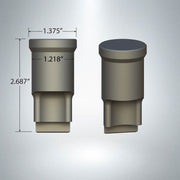 F20 Corner Radius Punch - No Keyway