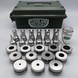 F20/F59 Round Ironworker Punch & Die Set - 12 Pack