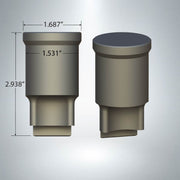 F26 Corner Radius Punch - No Keyway