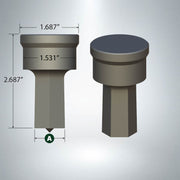 F26 Hexagon Punch - No Keyway