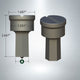 F26 Hexagon Punch for Ironworkers (V-Groove)