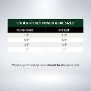 F62 Picket Die