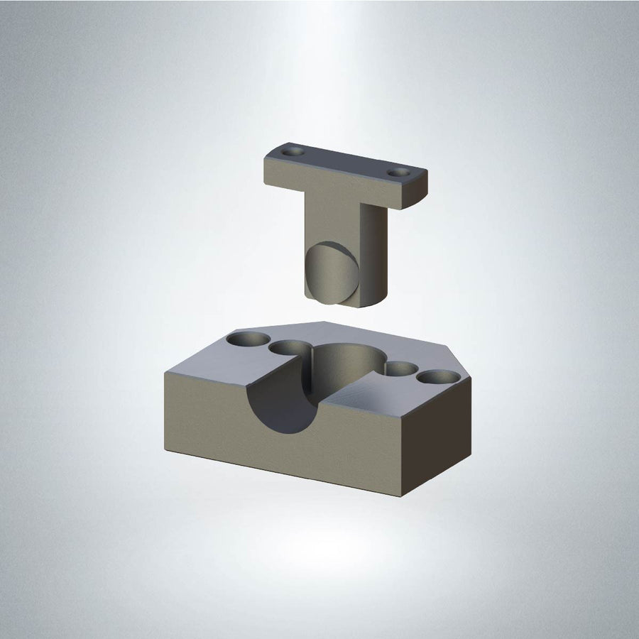 1" Schedule 40-90° Pipe Notcher for Geka™ Ironworkers