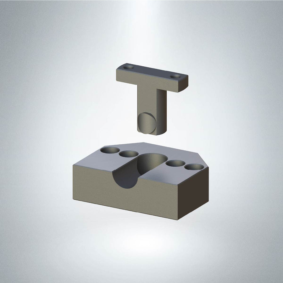 3/4" Schedule 40-90° Pipe Notcher for Geka™ Ironworkers