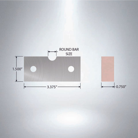 Piranha™ P50/P65 Round Bar Blades