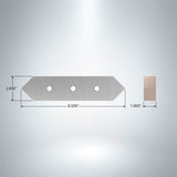 Piranha™ Lower Angle Blade P90/P110/P140/PII-140 (0240274)
