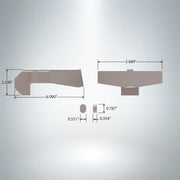 Geka™ Hyd. 50/55 Upper Triangular Notcher Blade